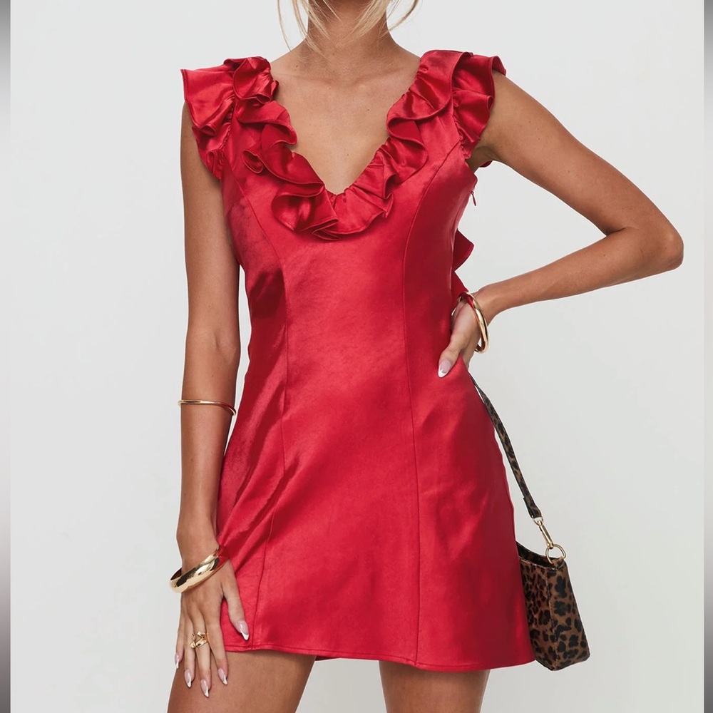 Princess Polly Butacup Frill Mini Dress
